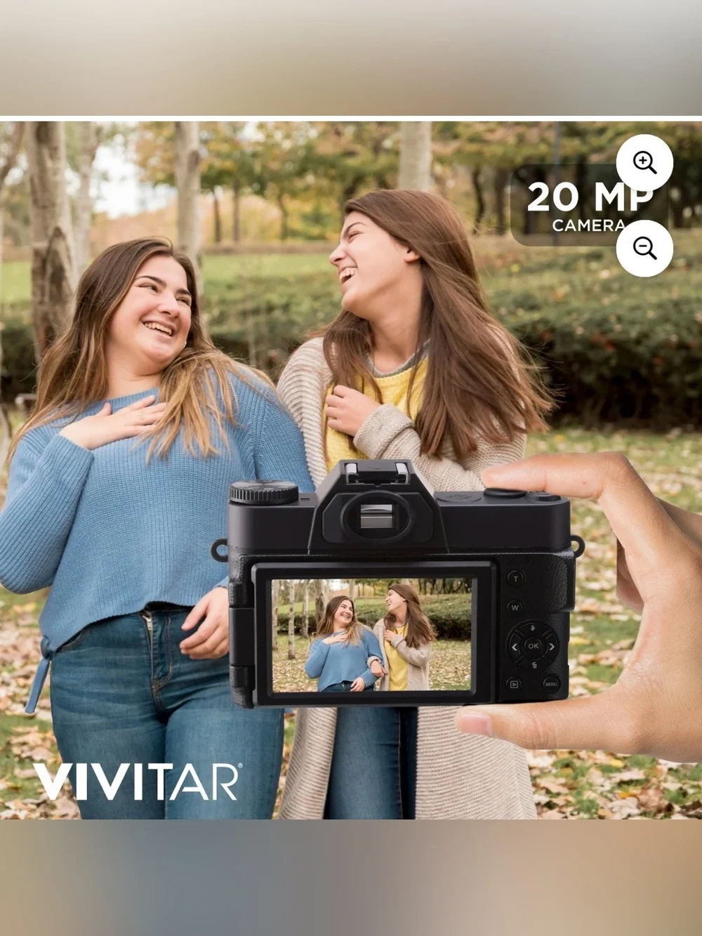 4K Digital Camera, 8x Digital Zoom, 3